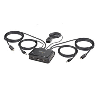 Kvm switch Kvm switch Startech.Com C2 D46 UC2 CBL KVM USB C 4K Black (ord.min.1.00 unità)