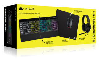 Set videogioco Set videogioco Corsair CH 9226B65 IT 4in1 Gaming Bundle Black (ord.min.1.00 unità)