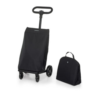 Carrello spesa Carrello spesa Foppapedretti 9702003403 GO GO con borsa termica Nero (ord.min.1.00 unità)