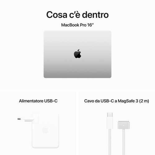 Notebook Notebook Apple MRW73T A MACBOOK PRO Silver (ord.min.1.00 unità)