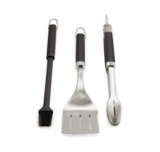 Set attrezzi barbecue Set attrezzi barbecue Weber 6764 PRECISION Inox e Nero (ord.min.1.00 unità)