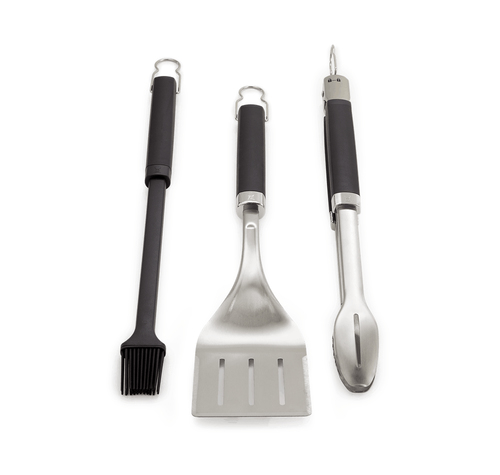 Set attrezzi barbecue Set attrezzi barbecue Weber 6764 PRECISION Inox e Nero (ord.min.1.00 unità)
