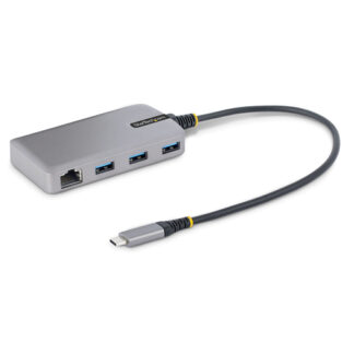 Hub multiporta HUB Startech.Com 5G3AGBB USB C HUB Mini Dock USB C con Ethernet Silver (ord.min.1.00 unità)