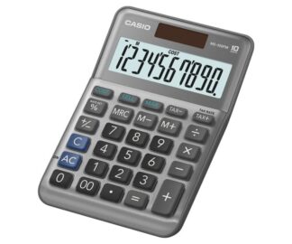 Calcolatrice Calcolatrice Casio MS 100FM MS SERIES Grigio (ord.min.1.00 unità)