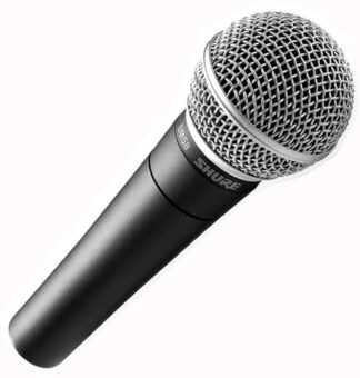 Microfono a filo Shure SM58 LCE SM SERIES senza interruttore Black e S Microfono a filo (ord.min.1.00unità)