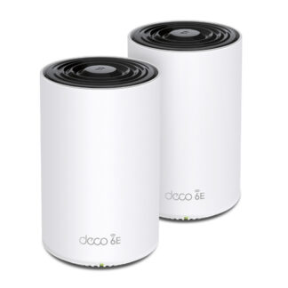 Set mesh Wi Fi Set mesh Tp Link XE75 DECO AXE5400 White e Black (ord.min.1.00 unità)