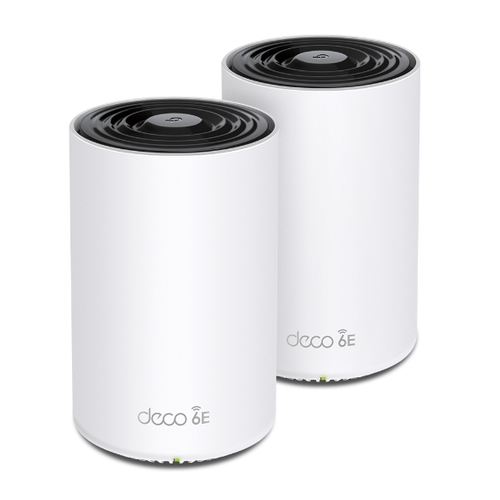 Set mesh Wi Fi Set mesh Tp Link XE75 DECO AXE5400 White e Black (ord.min.1.00 unità)