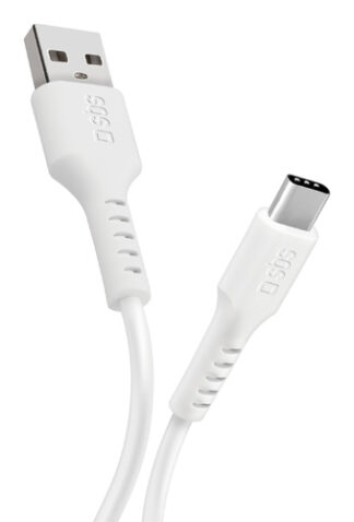 Cavo USB C Cavo USB C Sbs TECABLEMICROC10W 2.0 White (ord.min.1.00 unità)