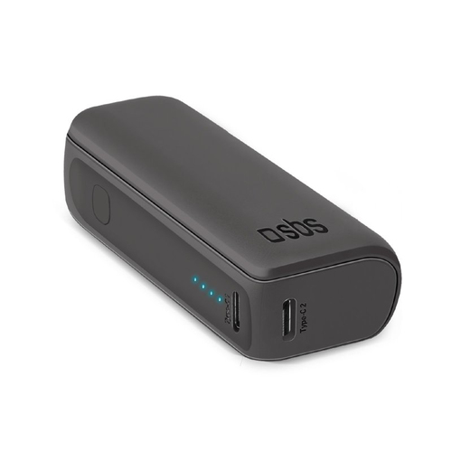Power bank Power bank Sbs TTBB5000MINIK NANOTUBE Black (ord.min.1.00 unità)