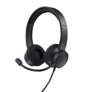 Cuffie microfono filo Cuffie microfono filo Trust 25089 Ayda Black (ord.min.1.00 unità)