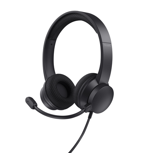 Cuffie microfono filo Cuffie microfono filo Trust 25089 Ayda Black (ord.min.1.00 unità)