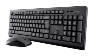 Tastiera e mouse Tastiera e mouse Trust 25434 PRIMO Wireless desk set Black (ord.min.1.00 unità)