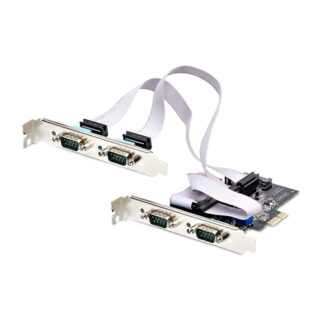 Scheda di espansione Scheda di espansione Startech.Com PS74ADF SERIAL CARD Pci Express a 4 (ord.min.1.00 unità)