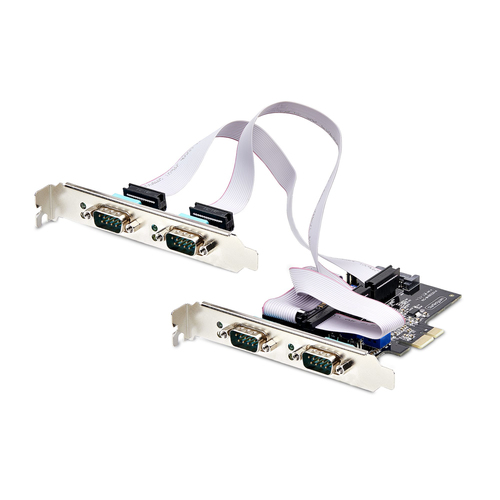 Scheda di espansione Scheda di espansione Startech.Com PS74ADF SERIAL CARD Pci Express a 4 (ord.min.1.00 unità)