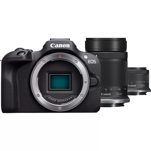 Fotocamera mirrorless Fotocamera mirrorless Canon 6052C023 EOS R100 Kit RF S 18 45mm F4.5 6. (ord.min.1.00 unità)