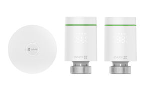 Valvola termostatica SMART Valvola termostatica Ezviz A3 SYSTEM Kit T55 con Gateway White (ord.min.1.00 unità)