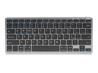Tastiera computer Tastiera computer Hamlet XKK400CWB IT Compatta Dual Mode Grey (ord.min.1.00 unità)