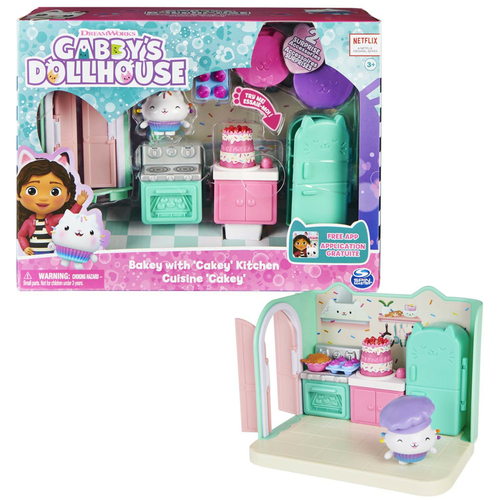 Playset bambola Playset bambola Spin Master 6062035 GABBY'S DOLLHOUSE La cucina di gat (ord.min.1.00 unità)