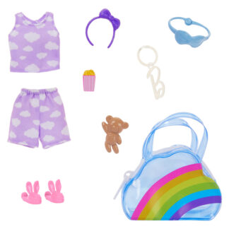 Set vestitini bambola Set vestitini bambola Mattel HJT42 BARBIE Abiti e Borsette bambola Ass (ord.min.1.00 unità)