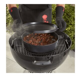Pentola ghisa Pentola ghisa Weber 8857 Nero (ord.min.1.00 unità)
