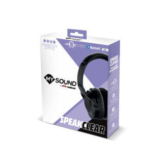Cuffie microfono bluetooth Cuffie microfono bluetooth Meliconi 497406 MYSOUND Speak Clear Black (ord.min.1.00 unità)