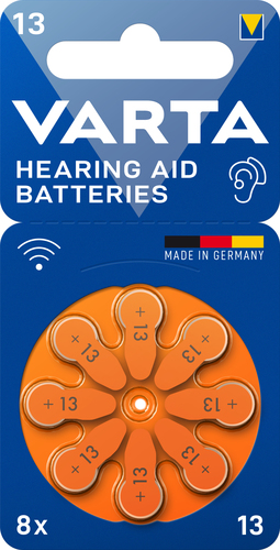Batteria apparecchi acustici Batteria Varta 24606 101 418 HEARING AID 13 Arancio (ord.min.1.00 unità)