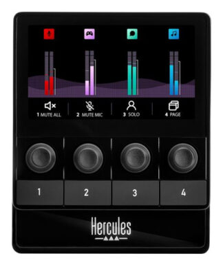 Interfaccia audio Interfaccia audio Hercules 4780933 STREAM 100 Black (ord.min.1.00 unità)