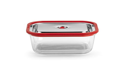 Contenitori sottovuoto Contenitori sottovuoto Magic Vac ACO1138 FREE Inox e Rosso (ord.min.1.00 unità)