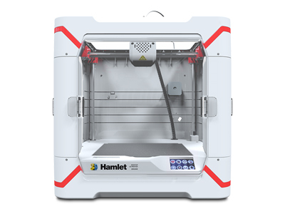 Stampante 3D Stampante 3D Hamlet HP3DX200E Educational & Office White e Red (ord.min.1.00 unità)