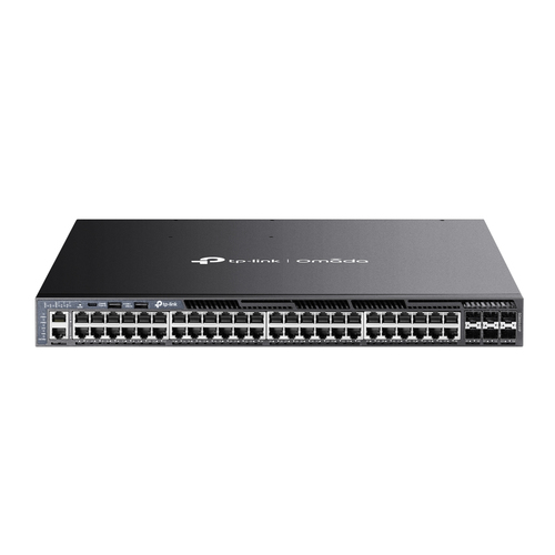 Switch di rete Switch di rete Tp Link SG6654XHP OMADA Managed L3 Black (ord.min.1.00 unità)