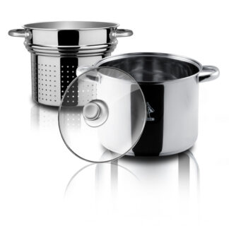 Cuoci pasta Cuoci pasta Aeternum AP000077 LA DIVINA RE INOX Pastarella Cromo lucid (ord.min.1.00 unità)