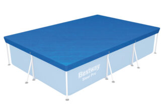 Copripiscina Bestway 58106 6 STEEL PRO rettangolare Blu Copripiscina (ord.min.1.00unità)