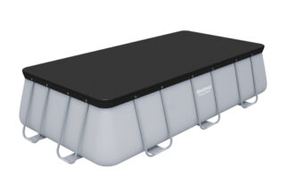 Copripiscina Bestway 58232 6 POWER STEEL rettangolare Nero Copripiscina (ord.min.1.00unità)