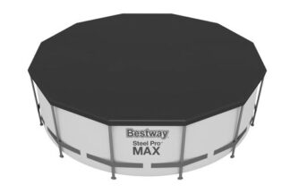 Copripiscina Bestway 58037 7 rotondo Nero Copripiscina (ord.min.1.00unità)
