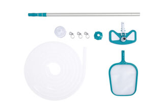 Pulitore Aquaclean aspiratore per pompa 2 mc/h piscina Bestway 58234 6 Kit pulizia piscina (ord.min.1.00unità)