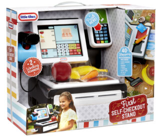 Registratore di cassa Cassa giocattolo Little Tikes 630439 Cassa First Checkout Stand (ord.min.1.00 unità)