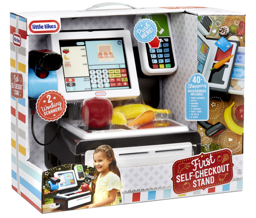 Registratore di cassa Cassa giocattolo Little Tikes 630439 Cassa First Checkout Stand (ord.min.1.00 unità)