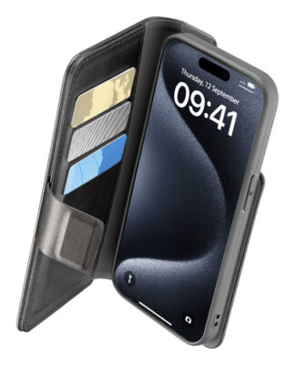 Cover Cover Cellular Line BOOKAG2IPH15PRMK IPHONE 15 Pro Max BOOK AGENDA Bla (ord.min.1.00 unità)