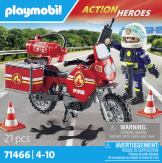 Costruzioni Costruzioni Playmobil 71466 ACTION HEROES Moto dei pompieri (ord.min.1.00 unità)