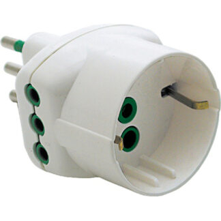 Adattatore Fanton 87210 Bianco Adattatore presa elettrica (ord.min.1.00unità)