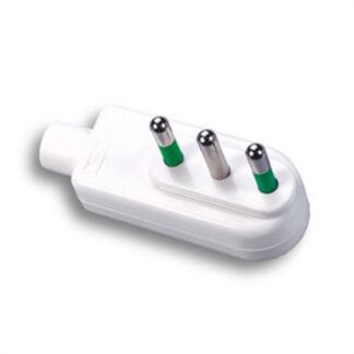 Spina elettrica Spina elettrica Fanton 85030 SALVASPAZIO Bianco e Verde (ord.min.1.00 unità)