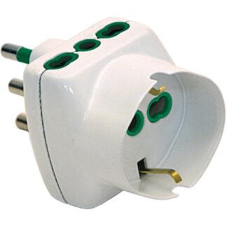 Adattatore Fanton 87240 VERTCAL SYSTEM Bianco Adattatore presa elettrica (ord.min.1.00unità)