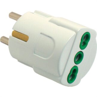 Adattatore presa elettrica Adattatore Fanton 81090 Bianco (ord.min.1.00 unità)