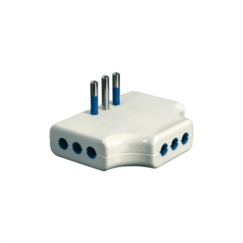 Adattatore presa elettrica Adattatore Fanton 87250 SALVASPAZIO Bianco (ord.min.1.00 unità)