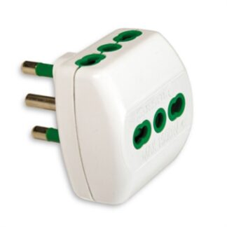 Adattatore presa elettrica Adattatore Fanton 87180 VERTCAL SYSTEM Bianco (ord.min.1.00 unità)