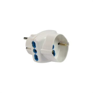 Adattatore presa elettrica Adattatore Fanton 87230 VERTCAL SYSTEM Bianco (ord.min.1.00 unità)