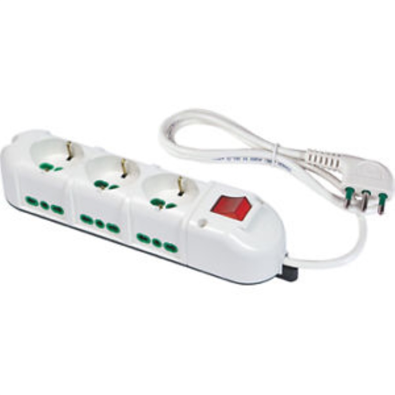 Multipresa tavolo Multipresa tavolo Fanton 42122 TRIAX 10/16A Bianco (ord.min.1.00 unità)