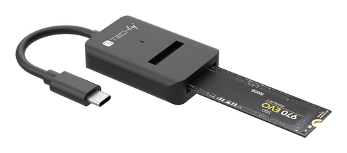 Connettore computer Connettore computer Techly IADAP USB32 SATASSD USB C Black (ord.min.1.00 unità)