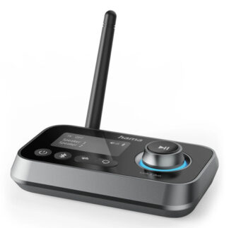 Ricevitore audio bluetooth Ricevitore audio bluetooth Hama 00205322 LINK IT Duo RX TX Black e Gre (ord.min.1.00 unità)