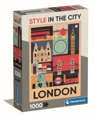 Puzzle Puzzle Clementoni 39844 STYLE IN THE CITY London (ord.min.1.00 unità)